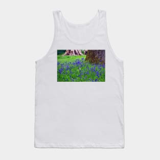 Bluebell Woods Bluebells Basildon Park Reading Berkshire Tank Top